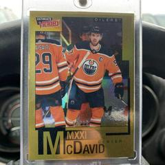 Connor McDavid [Gold] #UV-8 Hockey Cards 2020 Upper Deck Ultimate Victory Prices