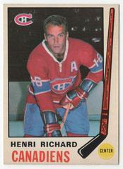 Henri Richard #163 Hockey Cards 1969 O-Pee-Chee Prices