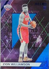 Zion Williamson [Blue Recon] Basketball Cards 2019 Panini Chronicles Prices