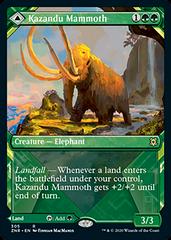 Kazandu Mammoth & Kazandu Valley [Showcase] Magic Zendikar Rising Prices