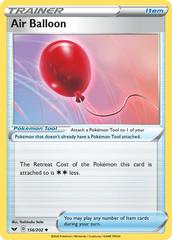 Air Balloon #156 Pokemon Sword & Shield Prices