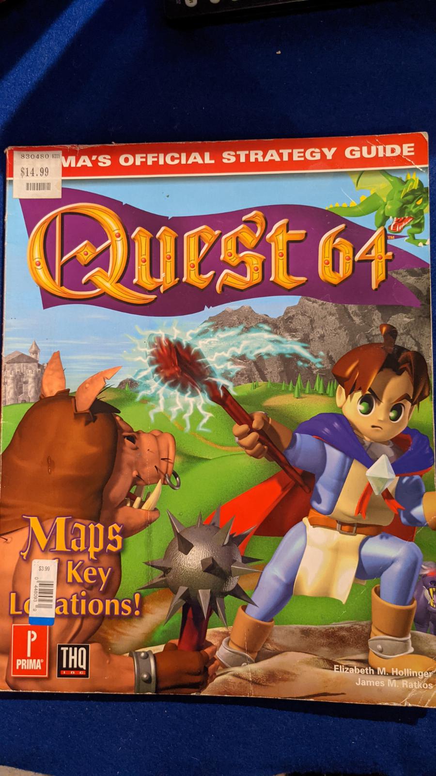 Quest 64 [Prima] Strategy Guide