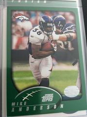 Mike Anderson [Collection] Football Cards 2002 Topps Prices