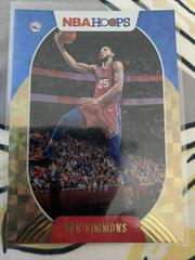 Ben Simmons [Hyper Gold] Basketball Cards 2020 Panini Hoops Prices