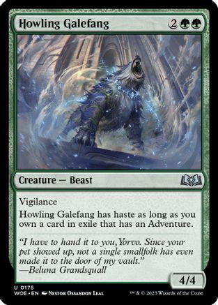 Howling Galefang #175 Magic Wilds of Eldraine