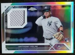 Anthony Volpe #CRR-AV Baseball Cards 2023 Topps Chrome Rookie Relics Prices