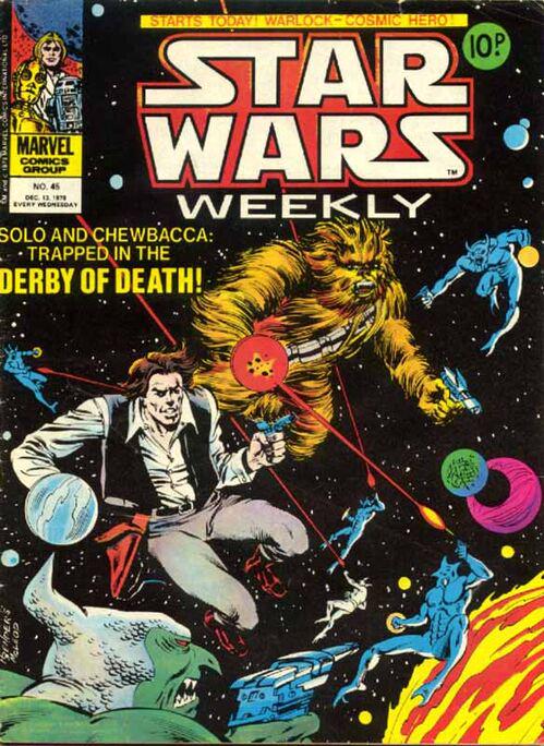 Star Wars Weekly #45 (1978) Comic Books Star Wars Weekly