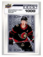 Brady Tkachuk [1000] #PC-16 Hockey Cards 2023 Upper Deck Population Count Prices