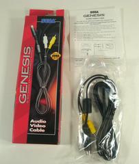 Packaging Front | Sega Genesis Audio Video Cable Sega Genesis