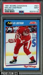 Niklas Lidstrom [Bilingual] Hockey Cards 1991 Score Canadian Prices