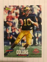 Todd Collins Football Cards 1995 Classic Prices