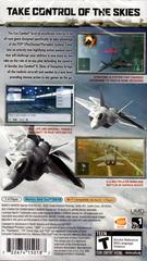 Ace Combat X - Back | Ace Combat X Skies of Deception PSP