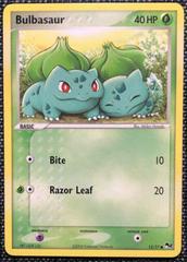 2021 Pokémon Bulbasaur Promo Holographic Card