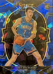 Chet Holmgren [Blue Ice] Basketball Cards 2022 Panini Select Prices