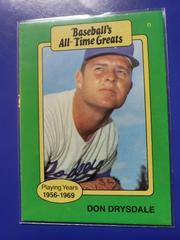 Don Drysdale Baseball Cards 1987 Hygrade All Time Greats Prices
