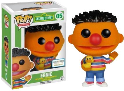 Ernie [Flocked] #5 Funko POP Sesame Street