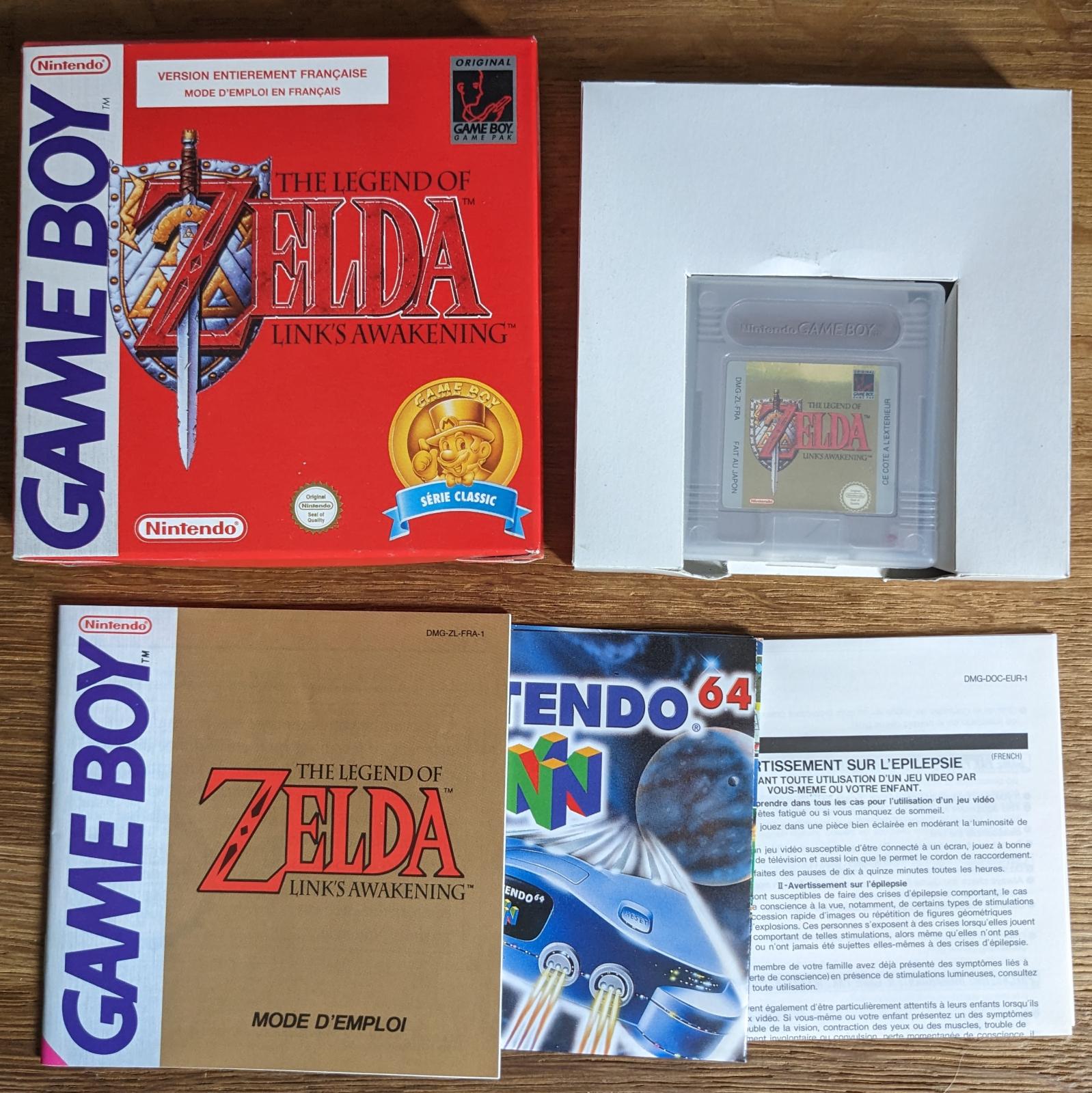 Zelda Link's Awakening [Serie Classic] PAL GameBoy