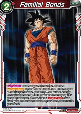 Familial Bonds [Foil] BT7-021 Dragon Ball Super Assault of the Saiyans