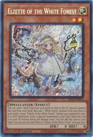 Elzette of the White Forest INFO-EN014 YuGiOh The Infinite Forbidden