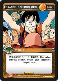 Orange Calming Drill [Foil] C39 Dragon Ball Z Heroes and Villians