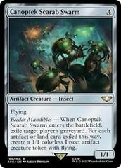 Canoptek Scarab Swarm [Surge Foil] #150 Magic Warhammer 40,000 Prices