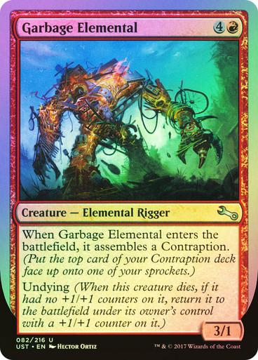 Garbage Elemental [B Foil] #82 Magic Unstable