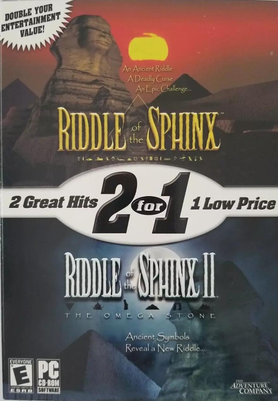 2 For 1: Riddle Of The Sphinx & Riddle Of The Sphinx II PC Games