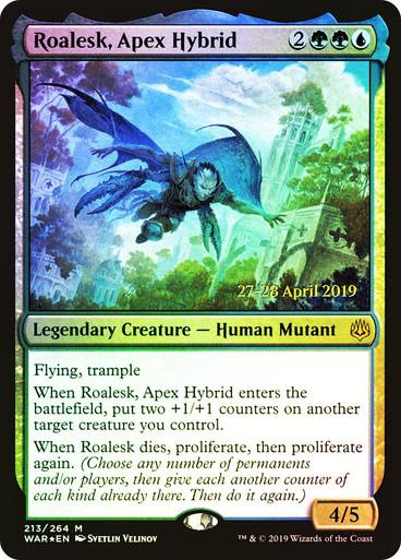 Roalesk, Apex Hybrid [Prerelease] #213 Magic War of the Spark