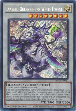 Diabell, Queen of the White Forest INFO-EN040 YuGiOh The Infinite Forbidden