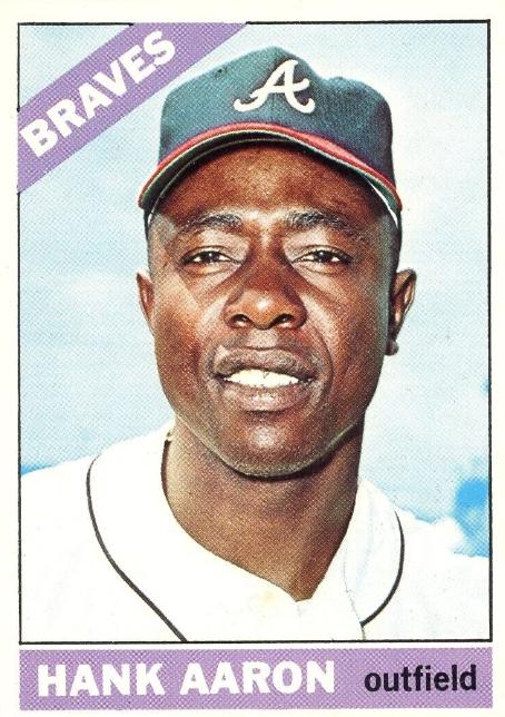 1967 Topps Hank Aaron #250 Clean Nice newest shape