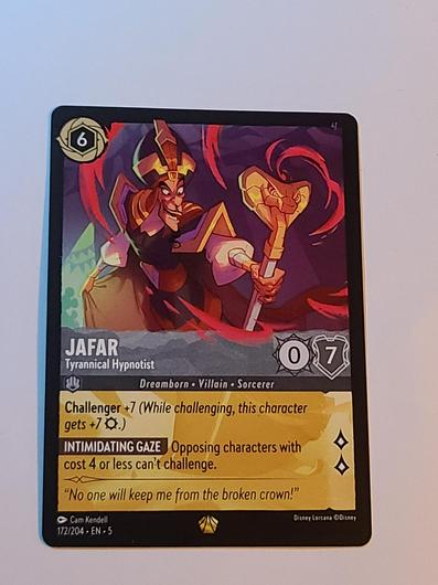 Jafar - Tyrannical Hypnotist [Foil] #172 photo