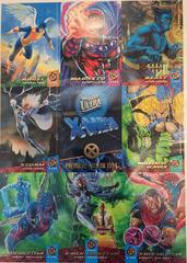 9-Card Uncut Mini Sheet Marvel 1994 Ultra X-Men Prices