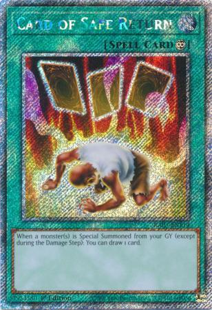 Card of Safe Return RA03-EN114 YuGiOh Quarter Century Bonanza