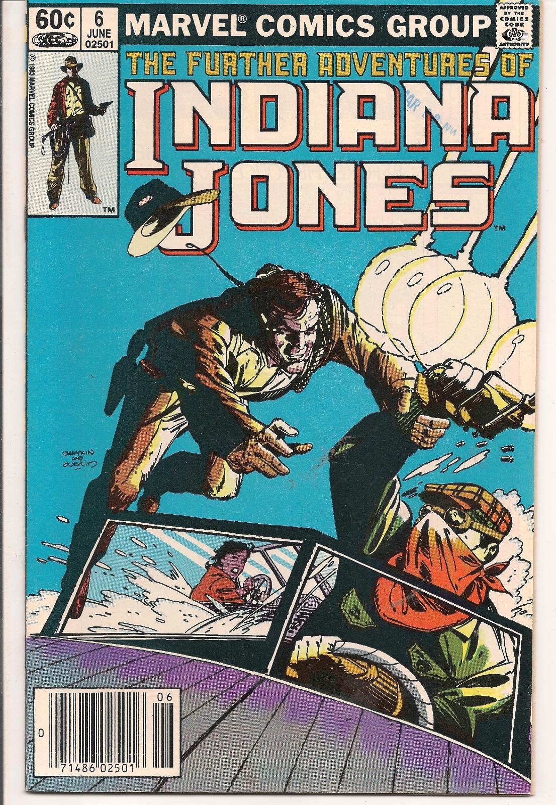 Further Adventures Of Indiana Jones [Newsstand] #6 (1983) Comic Books Further Adventures of Indiana Jones