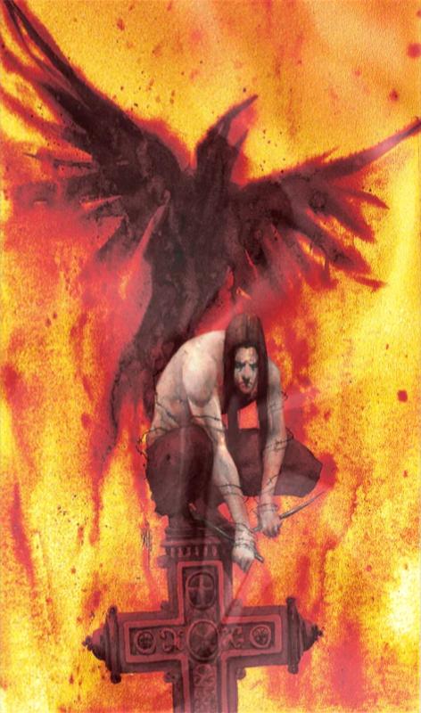 The Crow: Dead Time [BRAO Orange Foil Virgin] #1 (2024) Comic Books The Crow: Dead Time