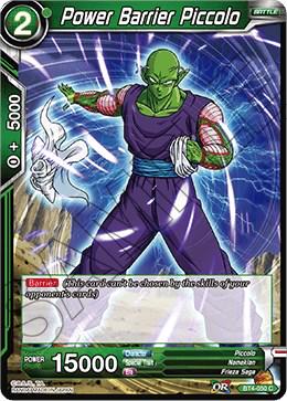 Power Barrier Piccolo BT4-050 Dragon Ball Super Colossal Warfare