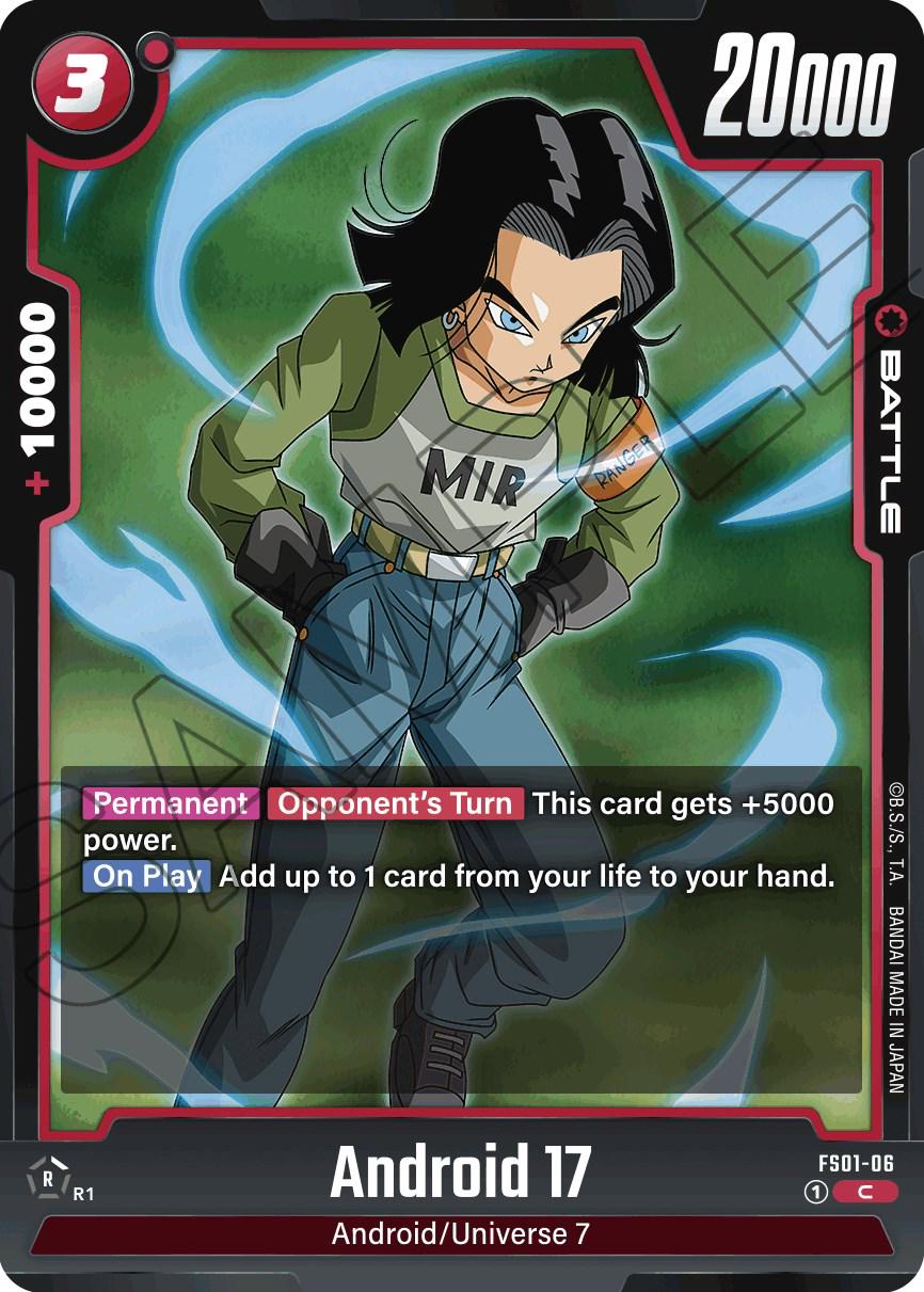 Android 17 FS01-06 Dragon Ball Fusion World Starter Deck: Son Goku