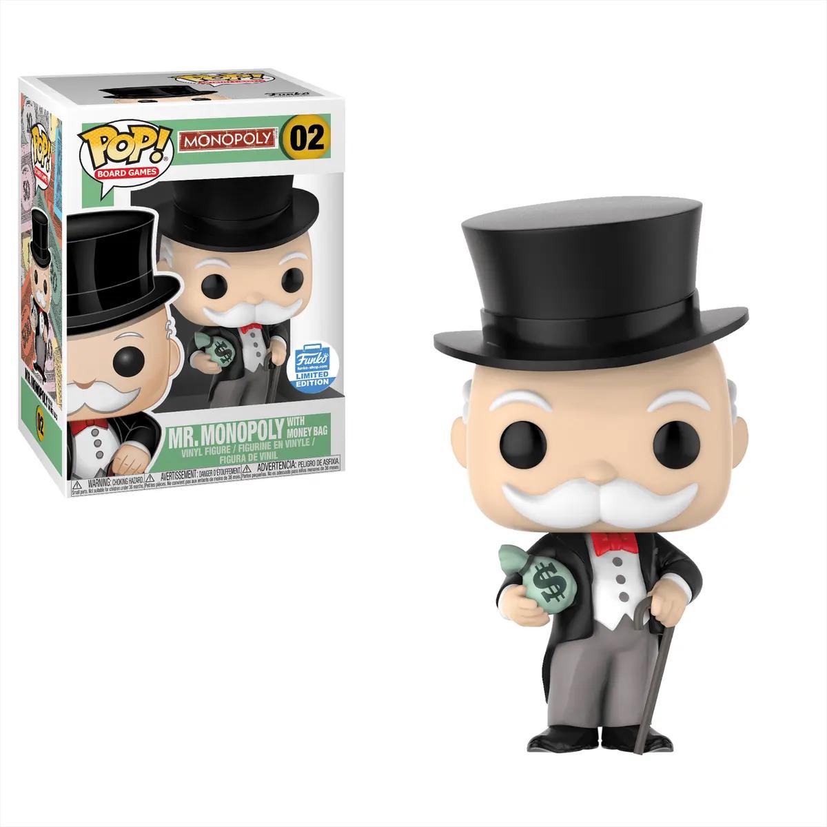 Mr. Monopoly with Money Bag #2 Funko POP Board Games