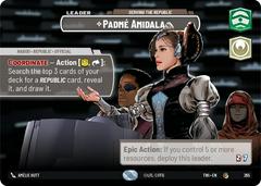 Padme Amidala - Serving the Republic [Showcase Foil] #265 Star Wars Unlimited: Twilight of the Republic Prices