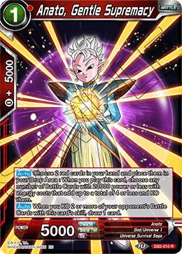 Anato, Gentle Supremacy DB2-010 Dragon Ball Super Divine Multiverse