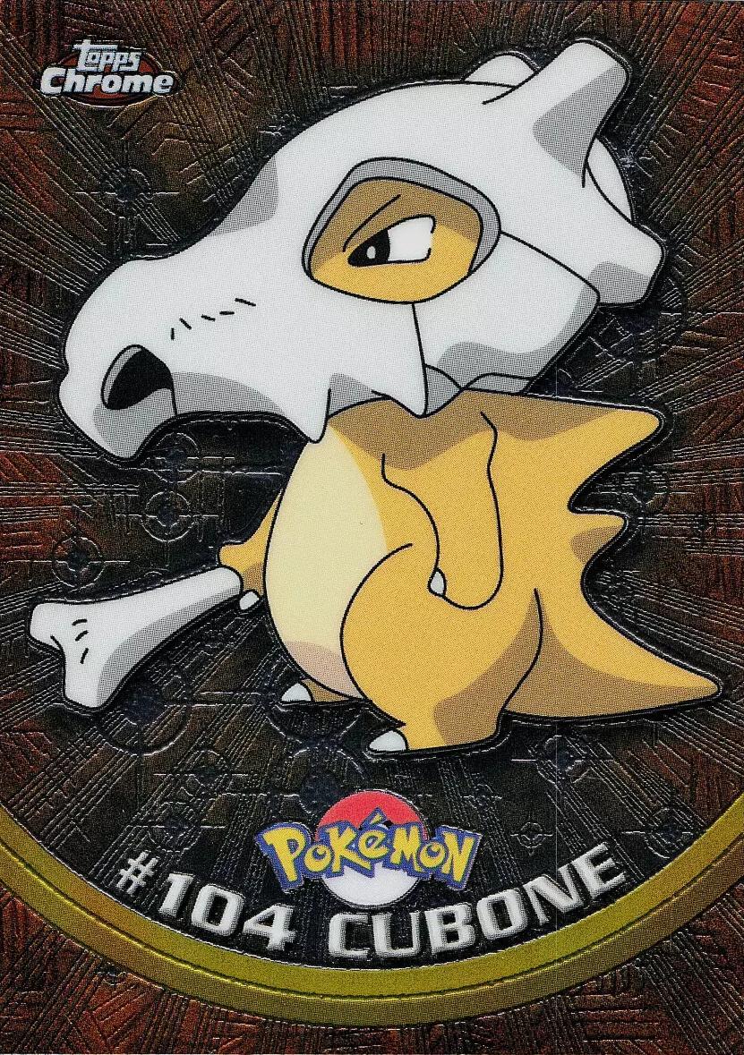 Cubone [Foil] #104 Pokemon 2000 Topps TV