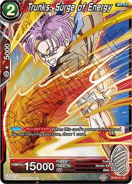 Trunks, Surge of Energy [Foil] EX06-01 Dragon Ball Super Expansion Set: Special Anniversary Box