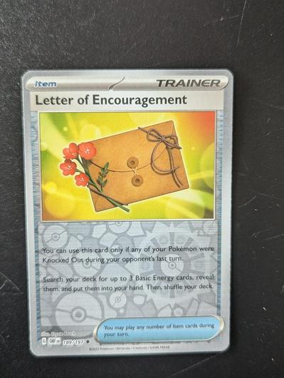 Letter of Encouragement [Reverse Holo] #189 photo