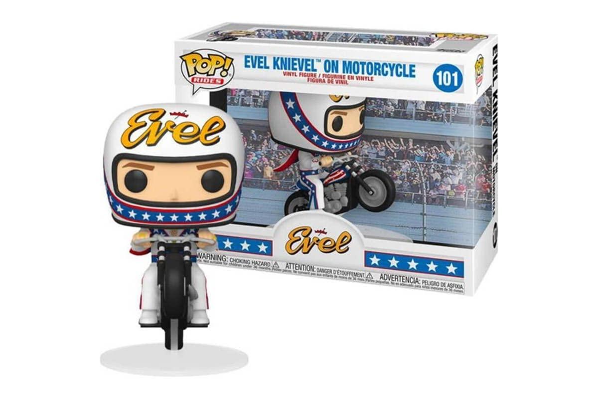 Evel Knievel on Motorcycle #101 Funko POP Rides