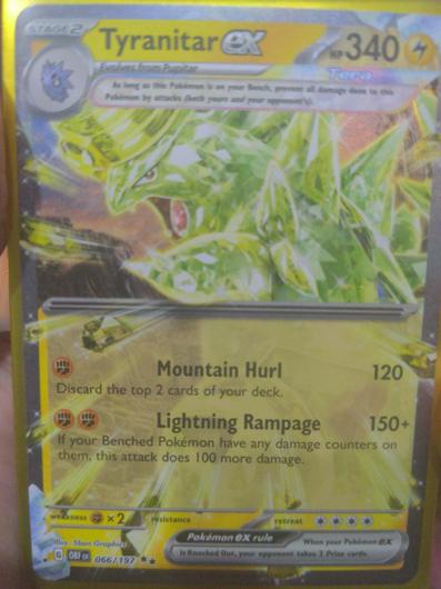 Tyranitar ex #66 photo