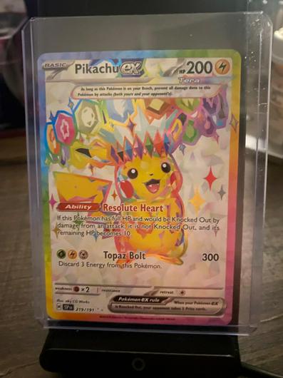 Pikachu ex #219 photo