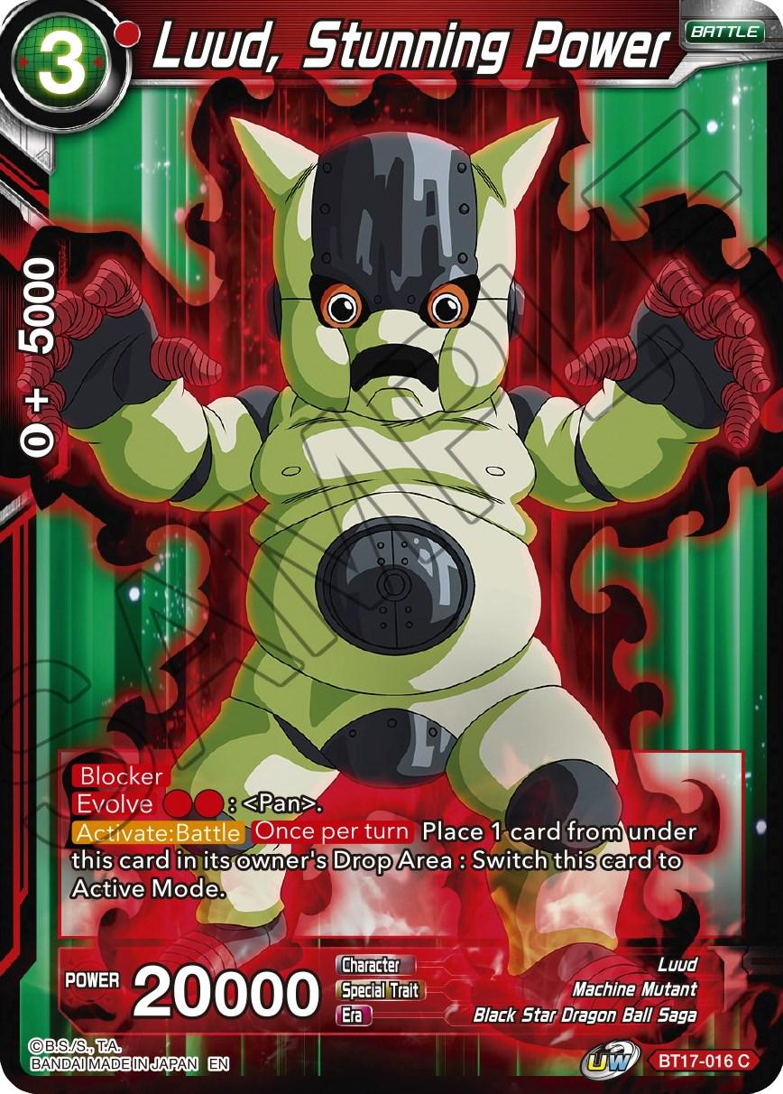 Luud, Stunning Power [Foil] BT17-016 Dragon Ball Super Ultimate Squad