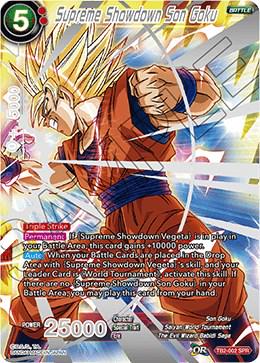 Supreme Showdown Son Goku [SPR] TB2-002 Dragon Ball Super World Martial Arts Tournament