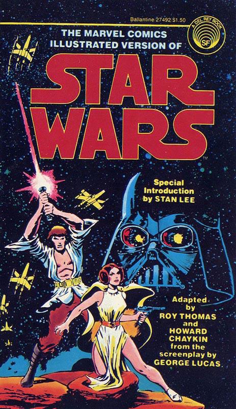 The Marvel Comics Illustrated Version Of Star Wars [Paperback] #1 (1977) Comic Books Star Wars