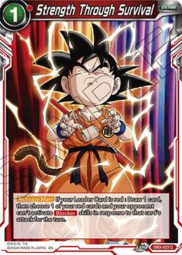 Strength Through Survival DB3-023 Dragon Ball Super Giant Force